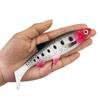 Soft Plastic Jerkbaits With Lead Weighted Tail Deep To Surface Casting Fishing Lures
