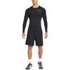 Nike Round Neck Knit Breathable Long Sleeve T-Shirt Men Tops Black CZ4281-010