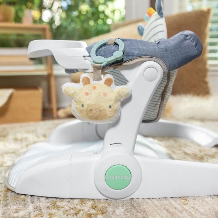 INGENUITY Casi le zèbre, Siège bébé d'apprentissage - apporte support à bébé, cadeau bébé