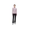 Anta Champion All-Weather Series Casual Sports Warm Stand-Up Collar Knitted Sweater Women Sweater Cloud-Sea-Purple 162510405-4