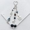 Modern Cherry Themed Keychain Accessory Crafted From Sturdy Materials Perfect For Adding Flair To Any Ensembles