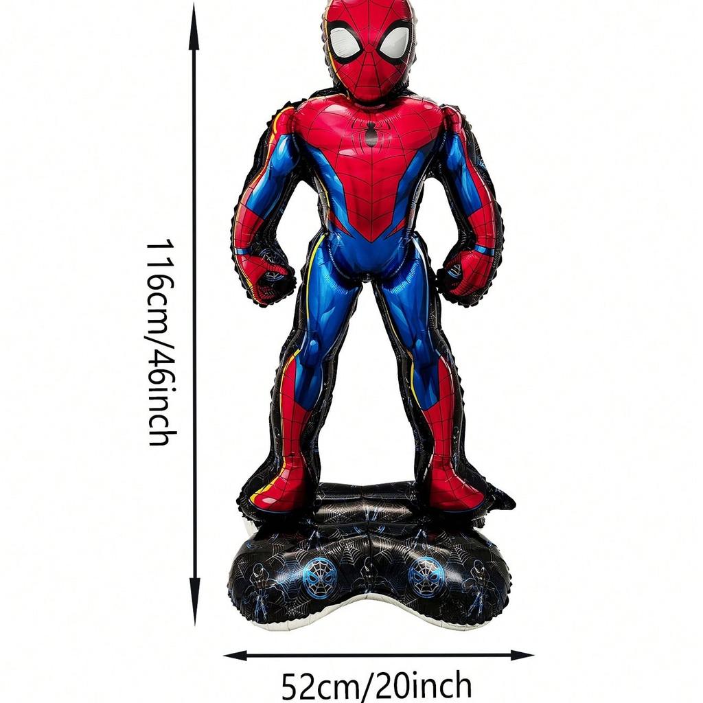 1PCS Marvel Officially Licensed Spider-Man Balloon  Cartoon Character Balloon Theme Birthday Party  Gift