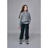 Bluetail Navy Ribbed Color Block Pocket Pants Azi4pt02nv