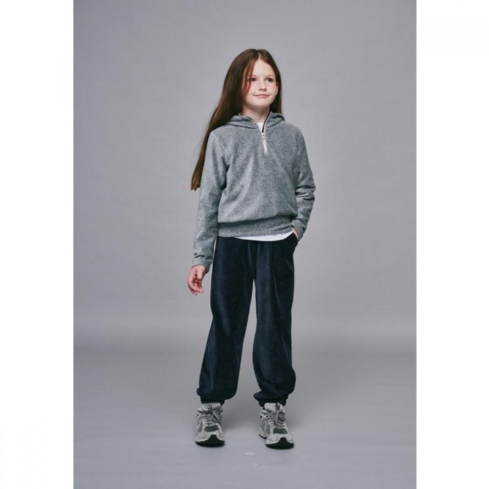Bluetail Navy Ribbed Color Block Pocket Pants Azi4pt02nv