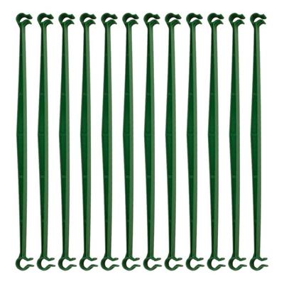 12 Pcs Garden Vegetables Stakes For Plant Cage Support Tomato Cage For Vertical Climbing Plants For 11mm Stake