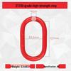 Heavy Duty Butterfly Buckle Double Ring Chain Connector Sling