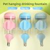 Yeni Evcil Hayvan Su Pınarı, Asılı Büyük Kapasiteli Otomatik Su Pınarı Kedi ve Köpekler için, Musluklu, Köpek Kafesi, Asılı Su Kabı
