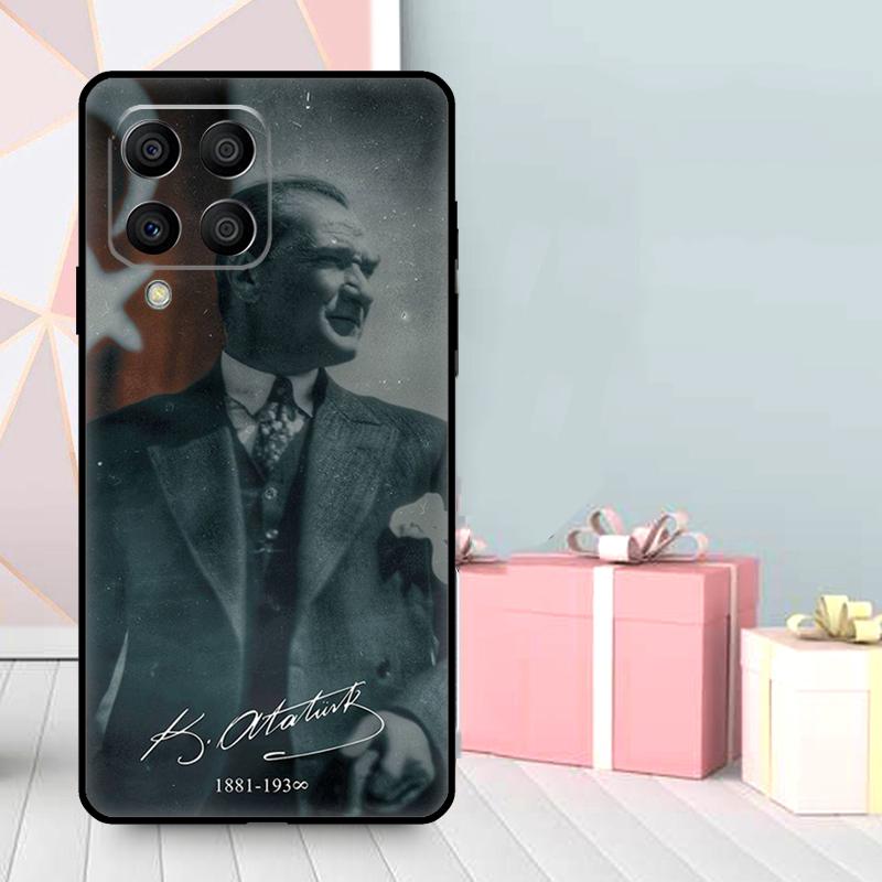 Turkey Mustafa Kemal Ataturk Case For Samsung Galaxy M56 M52 M32 M53 M16 M11 M21 M31 M35 M12 M13 M14 M15 M36 M55 M34 M54