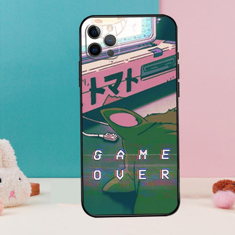 

ART PIXEL AESTHETIC INDIE GEEK Phone Case For iPhone 17 Air 16 15 13 12 11 14 Pro Max 12 13 mini 15 16 Plus 16e Cover Coque iPhone 15 Pro