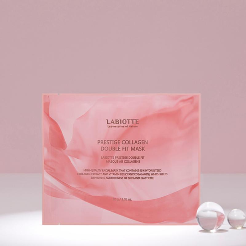 

LABIOTTE Prestige Collagen Double Fit Mask Set [10 Sheets] single type