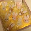 Little 2Pcs Bears Plush Stuffed Toy Doll Cartoon Mini Cute Soft Rabbit Head Plush Doll Duckbill Clip Decorative Accessories Gift