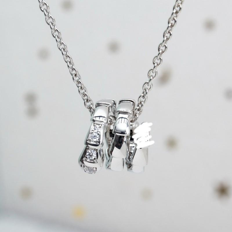 Elegant Snake Bone Chain Necklace Women 3-Tier Full Rhinestone Or Tip-Set Crystal 18K Gold Plated Adjustable 41-50cm