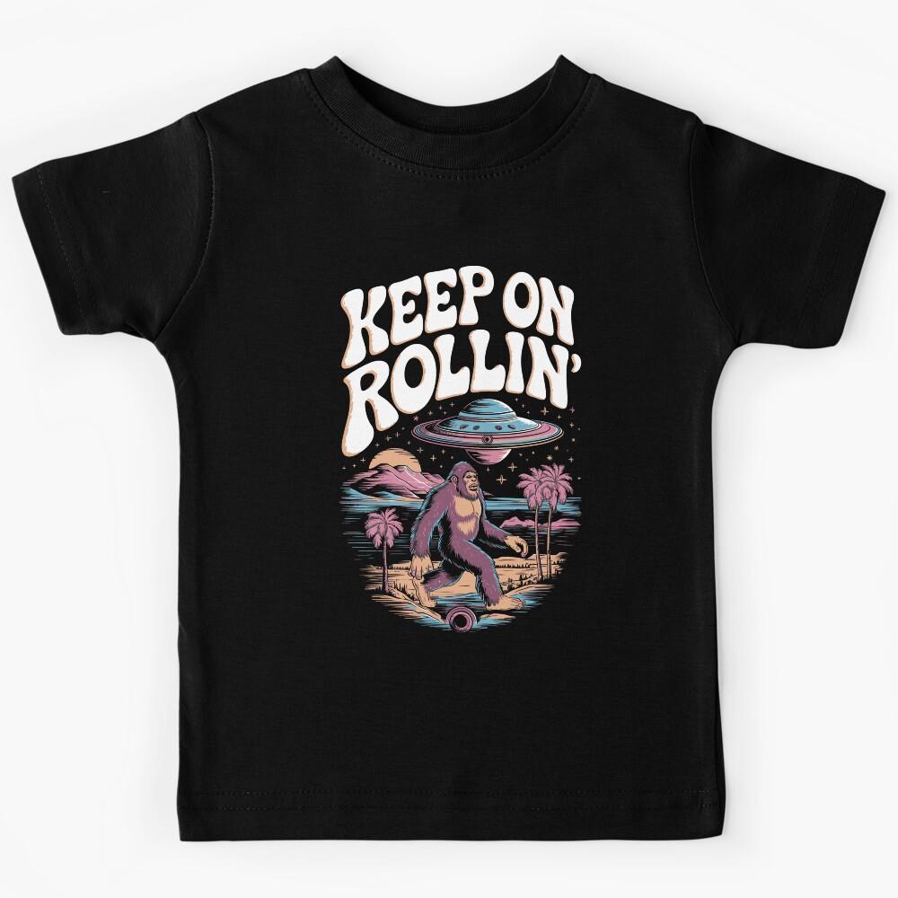 Keep On Rolling Baby UFO Radiohead Kids T-Shirt 170