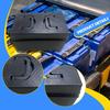 Bike Battery Box Container with Foldable Handle Shatterproof Portable Carry Case for Electric