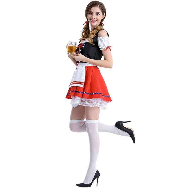New Women's Beer Festival Costume Ethnic Dress Stage Performance Costume