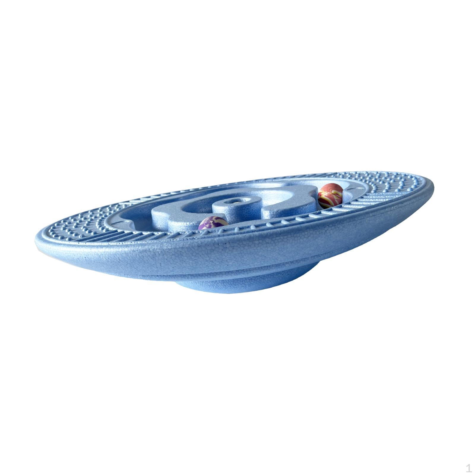 Balance Board Wobble Exercise Indoor Outdoor Core Training Workout Toddler Stability Blue