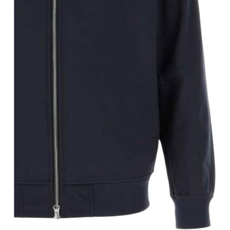 STONE ISLAND Chaqueta con Capucha y Cremallera de Manga Larga con Logo para Hombre Chaquetas Azul Q10000422-V0020