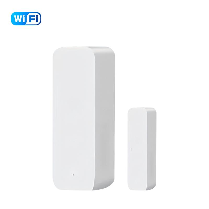 Tuya WiFi Door Sensor Window Sensor Smart Home Wireless Door Detector Door Open / Closed Alarm System for Alexa Google