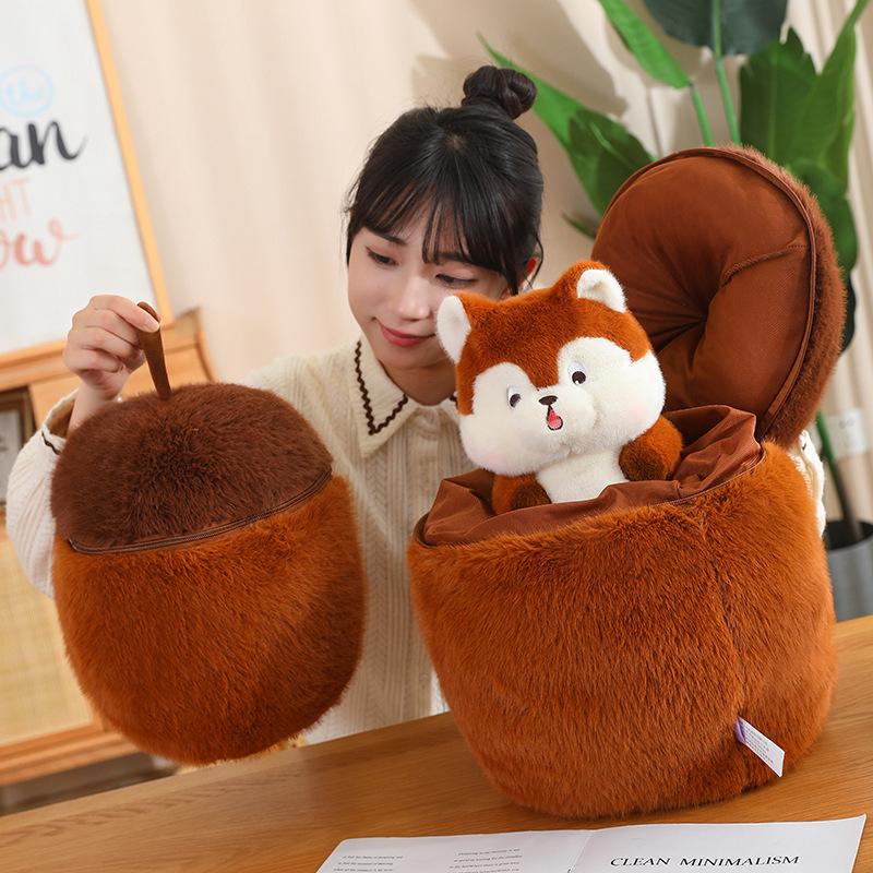1 Piece 406080Cm Kawaii Japan Taiyaki Cat Plush Toy Anime Figure Cat Hiding In Cushion Bag Ferry Animals Plushie Throw Pillow