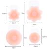 Women Invisible Lift Up Self-Adhesive Nipple Cover Silicone Reusable Nipple Cover Chest Paste Push Up Party Dress Strapless Bras