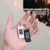 Portable Mini LCD Electronic Hanging Watch Unisex Student Electronic Clock Keychain Digital Time Display Clock Small Pendant