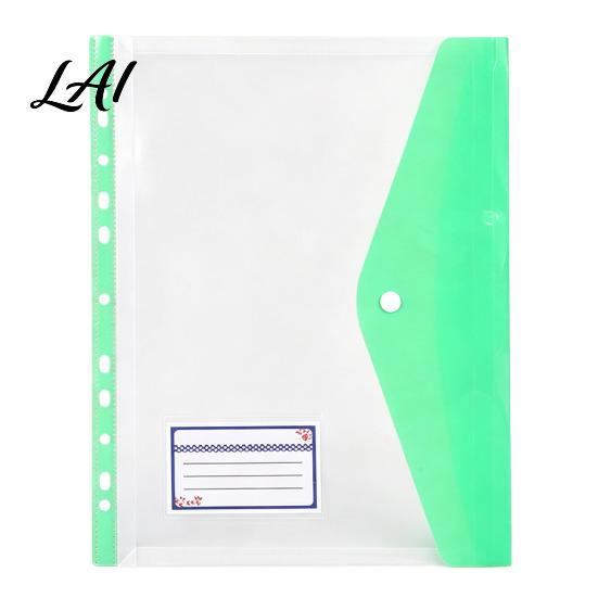 Heavy Duty PP Document Holders 11-Hole Expanding File Pocket Assorted Colors Large Capacity Waterproof Sheet Protectors with Pockets Holders Binder