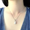 Pendentif en argent avec opale 1.134ct (1958667)