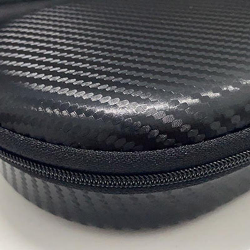 EVA Hard Travel Case Dustproof Storage Bag with Meshes Pockets for Bone Conduction Headphone