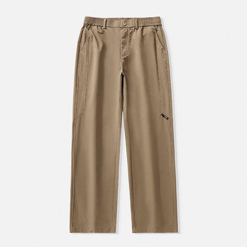 Muqiu Men's Summer Outdoor Three-Proof Loose Straight Pants