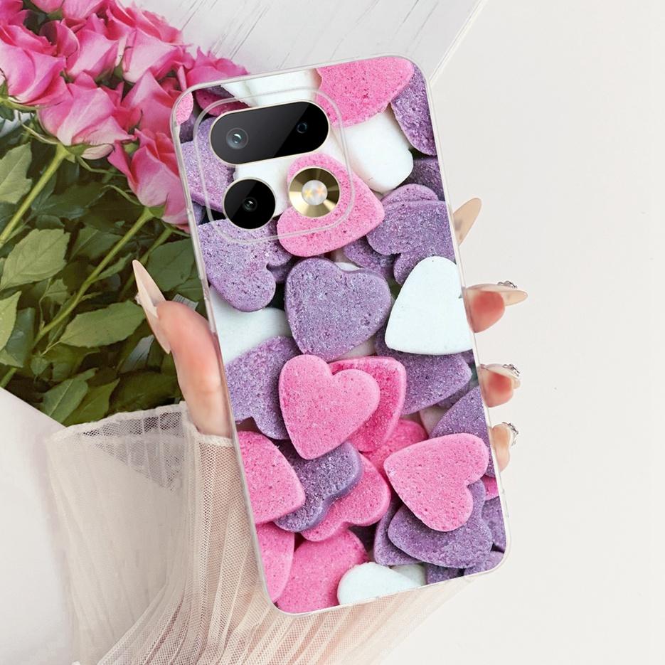 For Realme 16 Pro Plus Case RMX5131 Cute Cat Peacock Painted Cover Soft Slim Phone Case For Realme 16 Pro Realme16 Pro+ 5G Shell