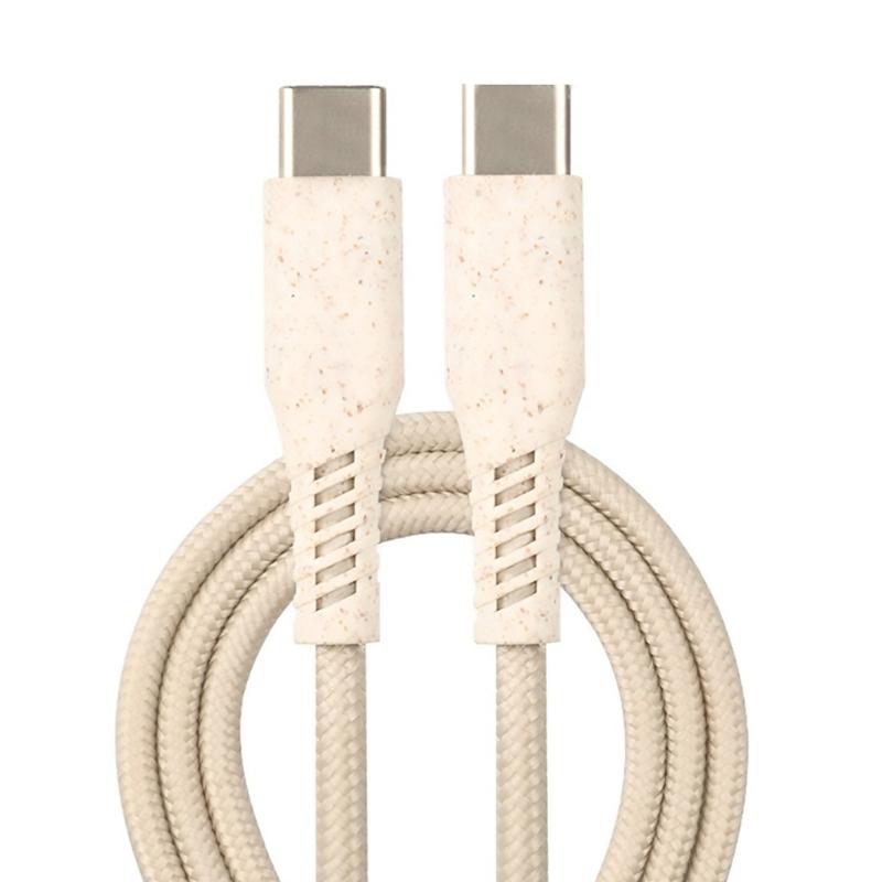 

USB C to USB C Cable 20V 3A Charging Cord 60W Type C to Type C Charger Cable for Phone Laptop Home Office Travel Use 1