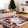Christmas Rug Festive Carpet For Live Room Large Area Rug Bedroom Rug Soft Doormat Welcome Mat Home Decoration
