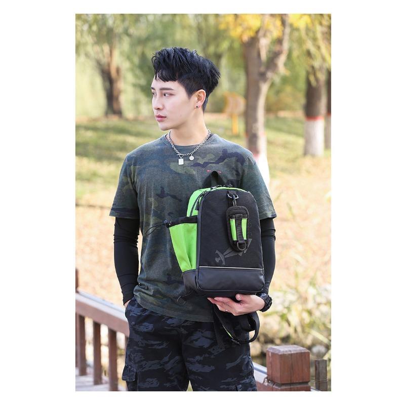 Multi-purpose Shoulder Crossbody Fishing Gear Accessory Bag Fishing Tool Bag