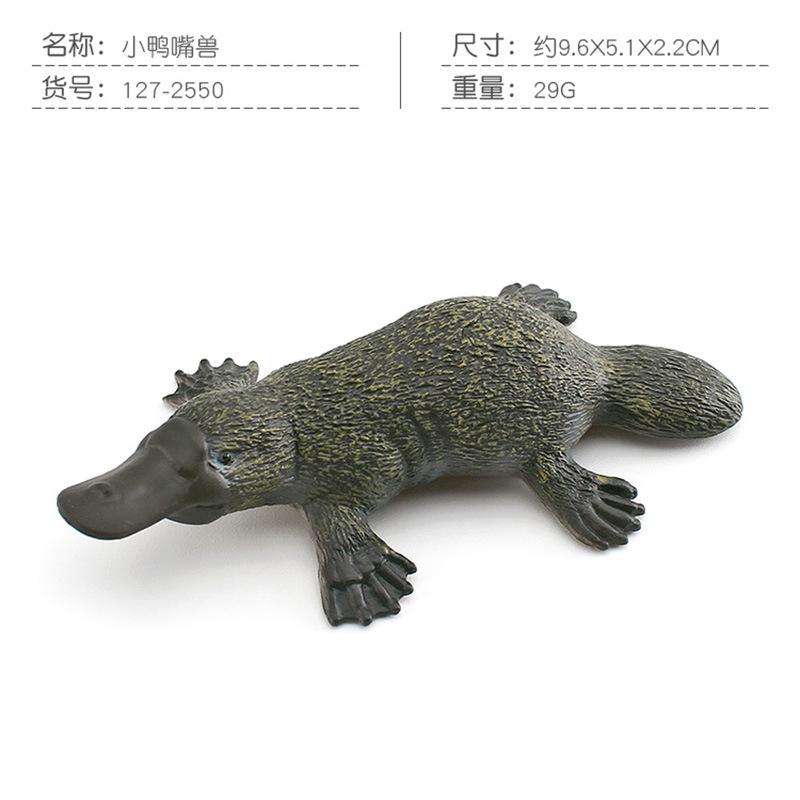 Simulation Model Short-Tailed Bobcat Red Panda Platypus Ferret Mouse Spiny-Tailed Rock Lizard Reptile Ornament
