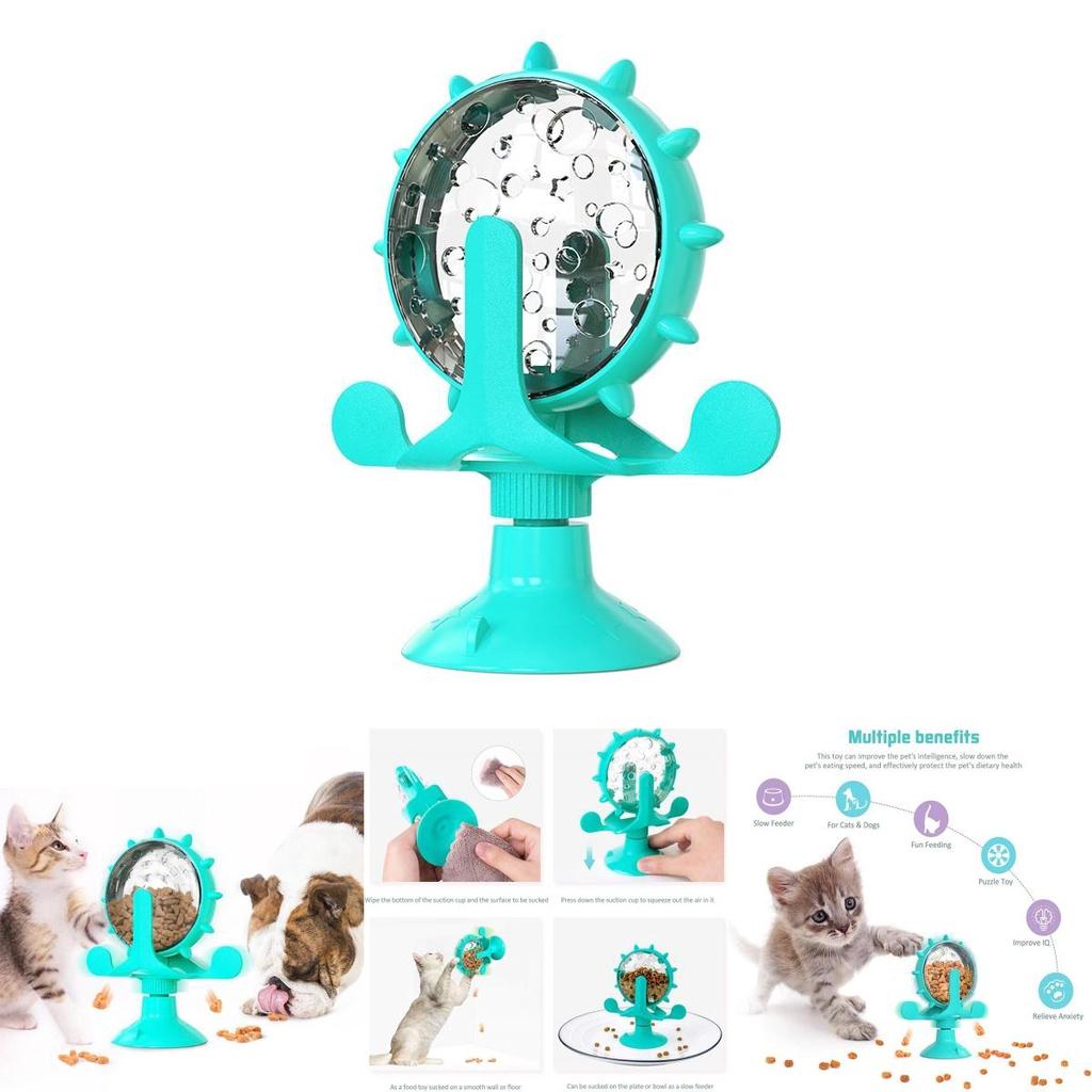 Juguete Multifuncional Para Mascotas Para Alimentación Lenta Y Momentos Divertidos- Diseño Original Con Potente Ventosa
