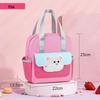 Cartoon Cute Multifunctional Insulated Lunch Bag for Students