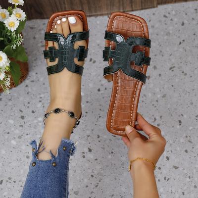 Fashion Women's Shoes Slippers Plus Size Flats Home Sandals Summer 2024 Elegant Fashion Beach Low Heel Sexy Casual  Sale