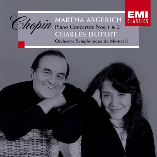 

CD MARTHA ARGERICH Chopin Piano Concerto Nos. 1 2 TOCE14003 EMI Japan Classical Used