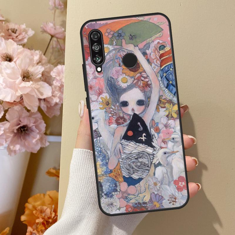 Aya takano For Huawei Nova 12i 8i 11i 12s 9 10 SE Y60 Y70 Y90 Y72 Y73 Y61 Y91 P60 Pro P30 P40 Lite Case