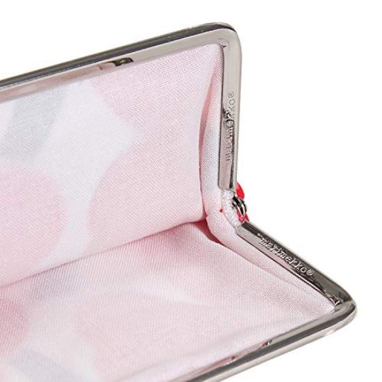 Marimekko Cosmetic Pouch Mini Unikko Silmarashikukkaro Pouch MINI UNIKKO Coin Case Red Scandinavian Multipurpose Pouch [Marimekko] White/Red