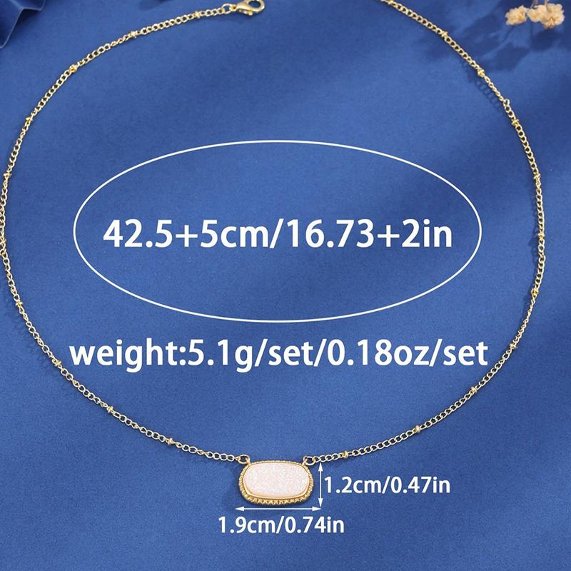 925 Sterling Silver Necklace Charm Simple Geometric Shape Woman Pendant Choker Birthday Party Gift for Friends Exquisite Jewelry