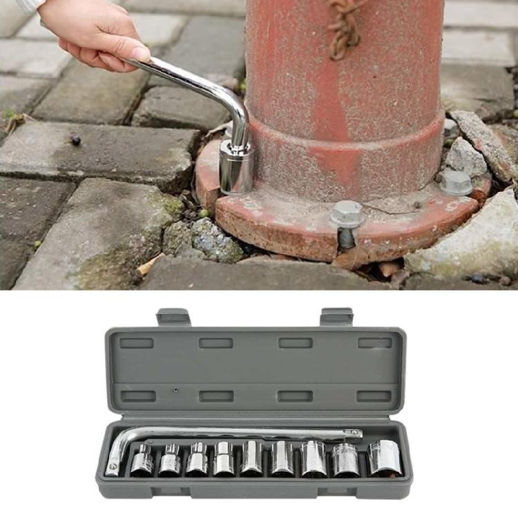 8-21mm for Automobile Motorcycle Repairing 10PCS Car Socket Sleeve Wrench Set