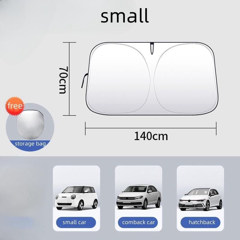 New Car Front Window Sunshade Cover Sun Shade Windshield Visor Windscreen Folding Auto Uv Protection Styling Accessories