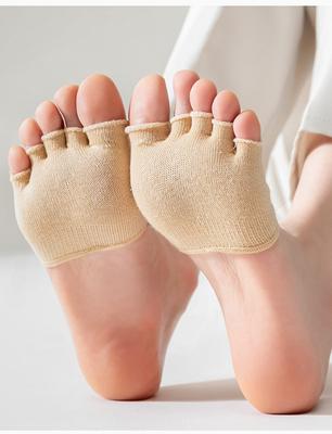 Sommer Vorfußsocken, Rutschfeste Socken, 1 Paar Und Eineinhalb Socken