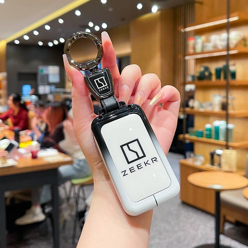 Zeekr 9X Schlüsselhülle: Max, Ultra, Hyper, Obsidian Neue Version Auto Tasche Schnalle Schale.