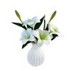 Flower Lily Artificial Wedding Hotel Restaurant Desktop Decoration Ornament Room