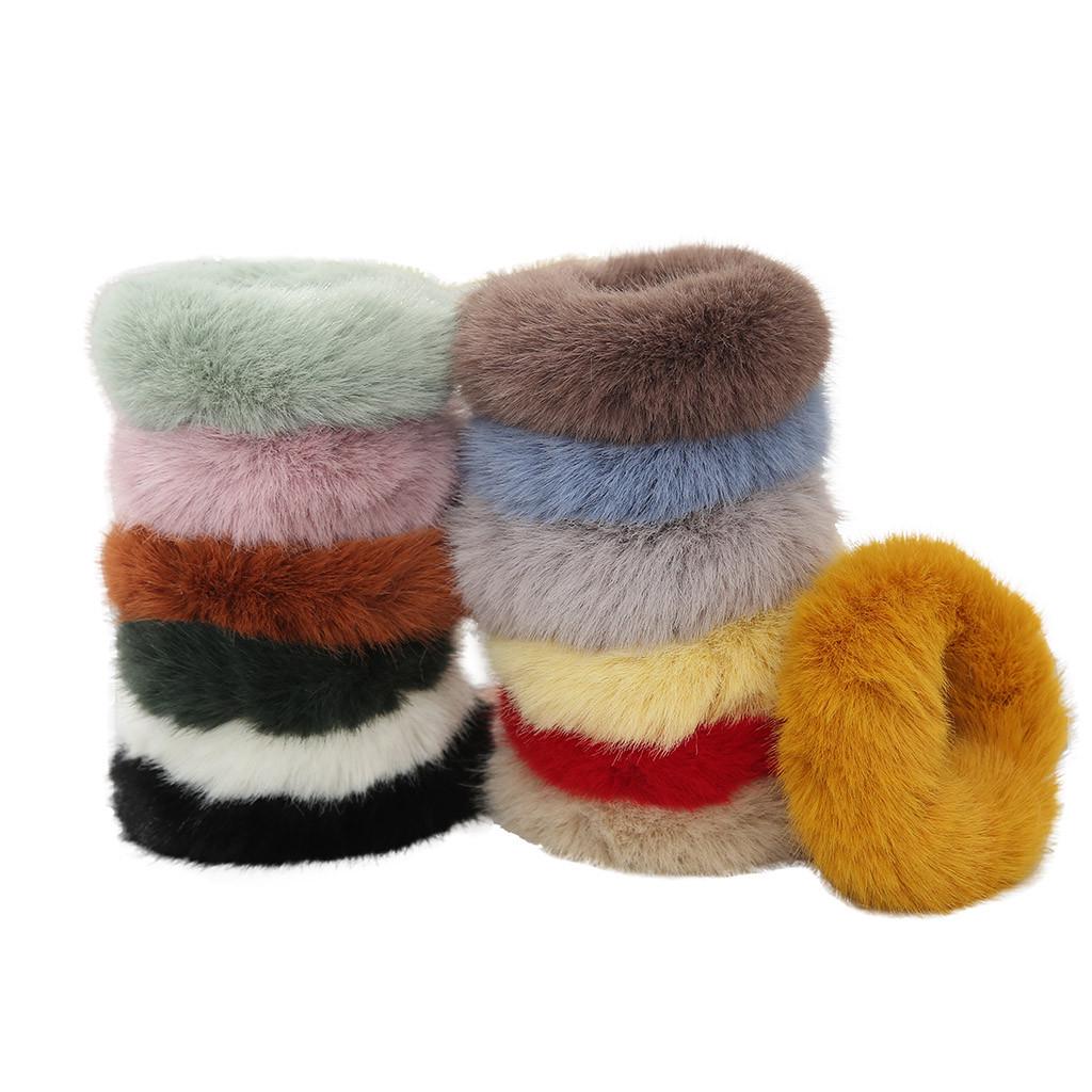 

(проектор)13 шт. бархатные эластичные резинки для волос резинки для волос для женщин и девочек аксессуары для волос One Size хаки/бежевый