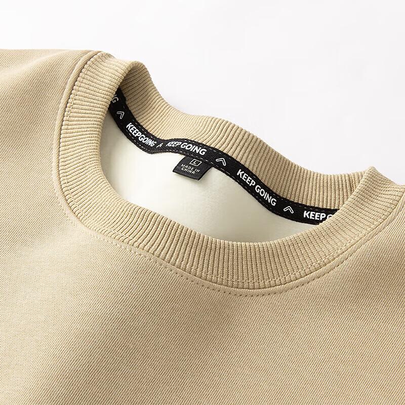 GENIOLAMODE Men's Fleece-Lined Crewneck Graphic Sweatshirt