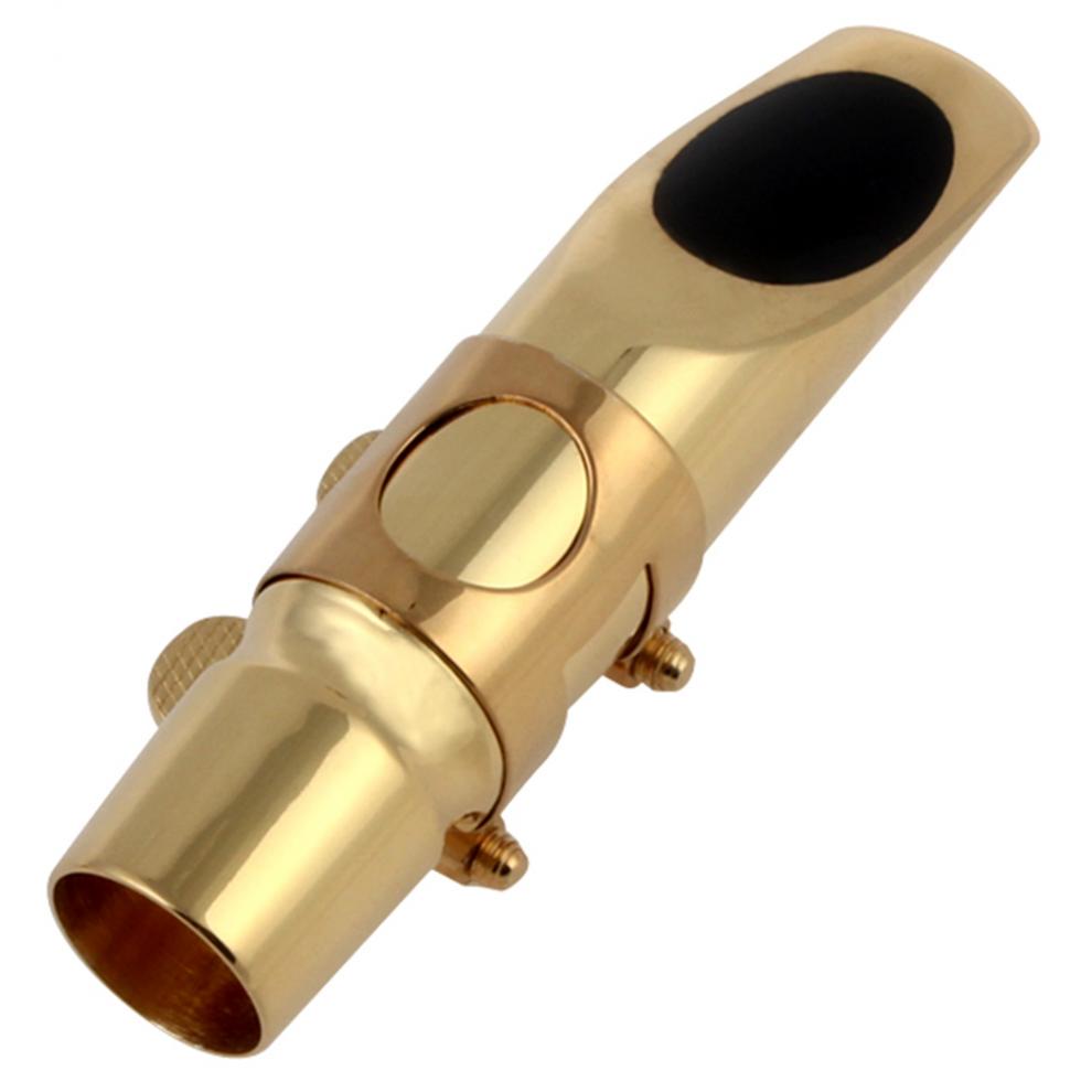 Professionelles Alto-Saxophon-Mundstück 6 aus vergoldetem Metall zum Spielen klassischer Musik