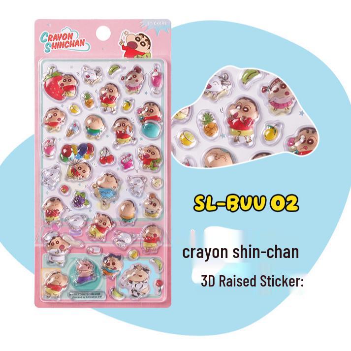 Popular 3D Animal Cartoon Crystal Stickers for Kids' Phone Cases